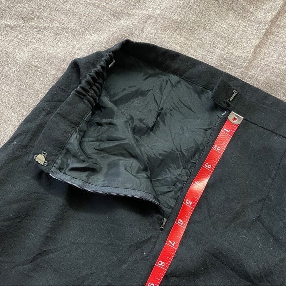 Mocambo by Takeo Ando Black Lined A Line Skirt - Picture 8 of 8